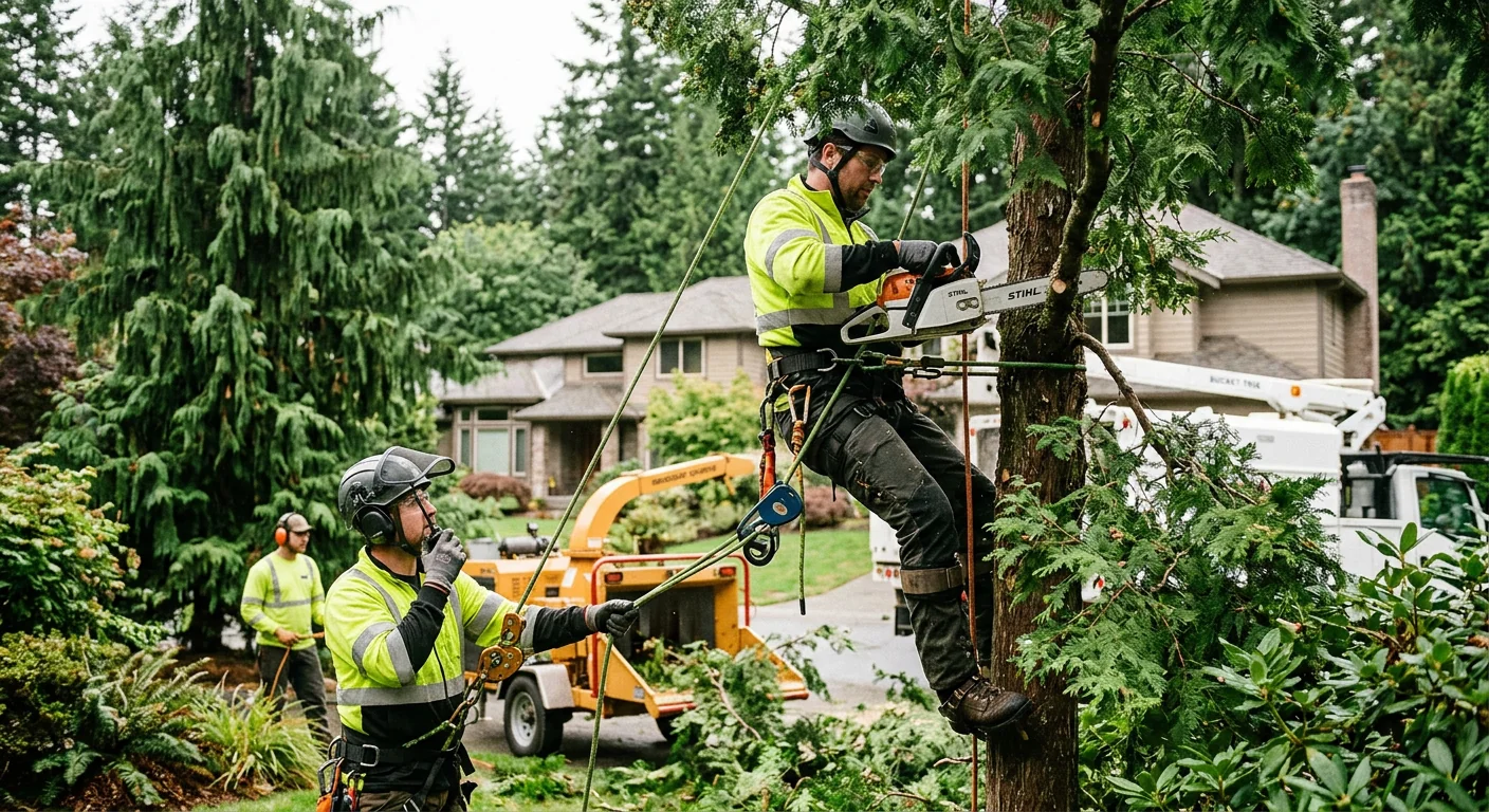Sammamish Tree Service team completing a Tree Service service visit in Sammamish, WA