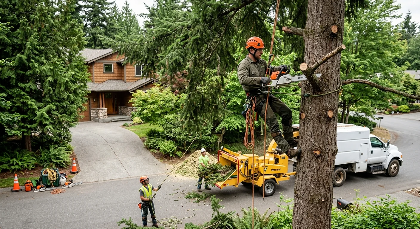 Sammamish Tree Service team completing a Tree Service service visit in Sammamish, WA